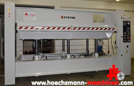 Steton Furnierpresse P 120, Holzbearbeitungsmaschinen Hessen Höchsmann