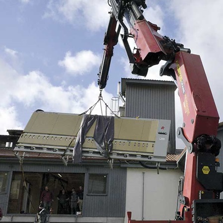 Maschinentransport, Höchsmann Holzbearbeitungsmaschinen Hessen