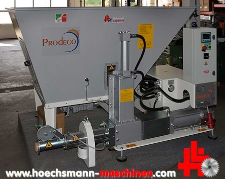 Prodeco Brikettpresse BP E 70, Holzbearbeitungsmaschinen Hessen Höchsmann