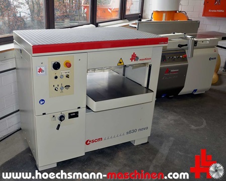 Dickenhobelmaschine SCM S630 Nova, gebrauchte Holzbearbeitungsmaschinen Neumaschinen Hessen Höchsmann Langen