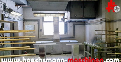 Berkmann unterflur Farbnebelabsauganlage, gebrauchte Holzbearbeitungsmaschinen Neumaschinen Hessen Höchsmann Langen