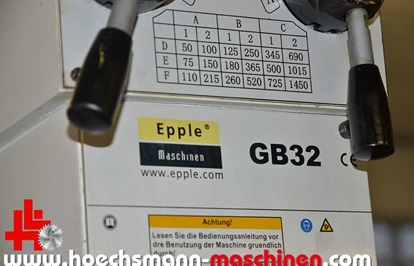 Epple Ständerbohrmaschine GB32 Holzbearbeitungsmaschinen Hessen Höchsmann