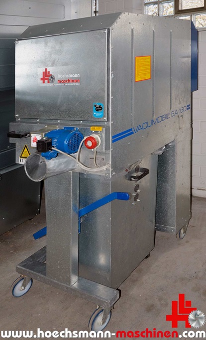 HÖCKER Absaugung Vacumobil EA160, gebrauchte Holzbearbeitungsmaschinen Neumaschinen Hessen Höchsmann Langen