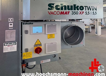 Schuko Absauganlage Vacomat 350 XP Twin, gebrauchte Holzbearbeitungsmaschinen Neumaschinen Hessen Höchsmann Langen