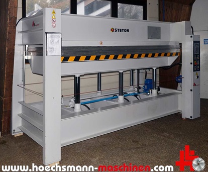 Steton Furnierpresse P 120c, Holzbearbeitungsmaschinen Hessen Höchsmann