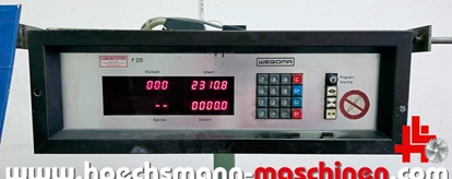 Wegoma Gehrungssäge DS 130, gebrauchte Holzbearbeitungsmaschinen Neumaschinen Hessen Höchsmann Langen